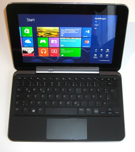 Dell XPS 10 mit Tastatur