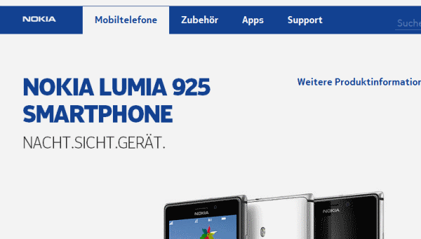 Vollmundige Werbebotschaft. Kann das Lumia 925 die Versprechen halten?