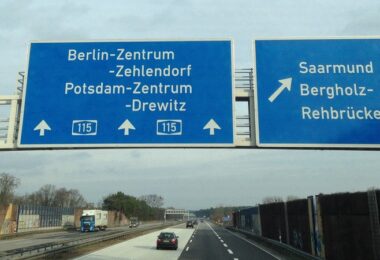 Autobahn A115 Fernbus