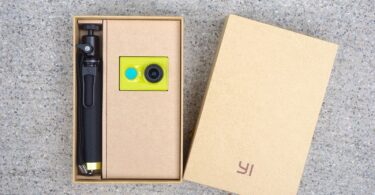 Xiaomi Yi Camera Verpackung ausgepackt