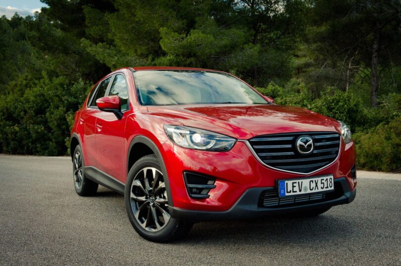 2015 Mazda CX-5 Skyactiv-D 150 AWD - Ansicht vorne recht schräg