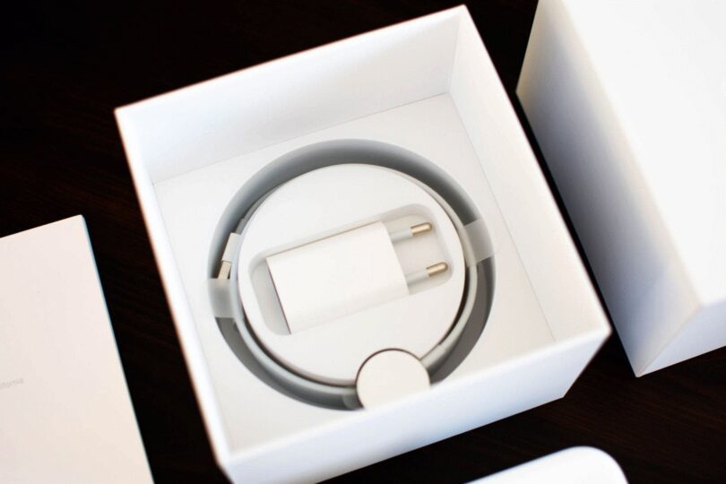 Apple Watch Blick in die Box