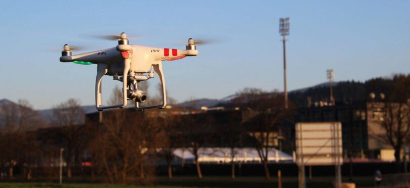 DJI Phantom 2 Vision + im Einsatz