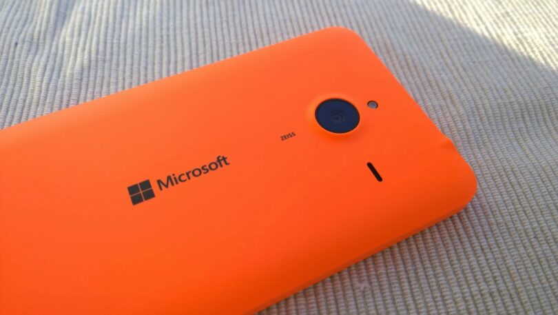 Rückseite des Microsoft Lumia 640 XL