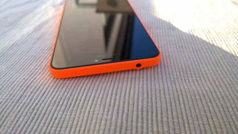 Oberseite des Microsoft Lumia 640XL