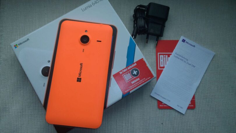 Lumia 640XL Packungsinhalt 1