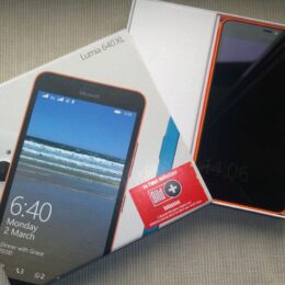 Box geöffnet - Lumia 640XL