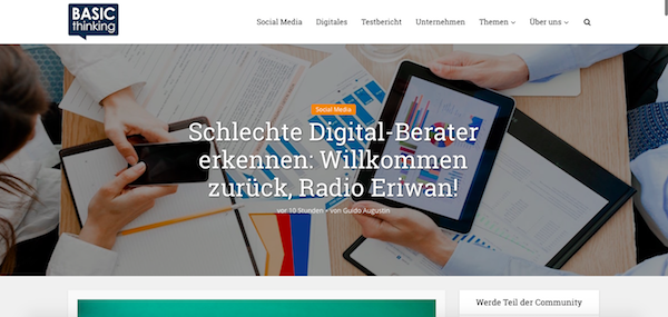 BASIC thinking Screenshot