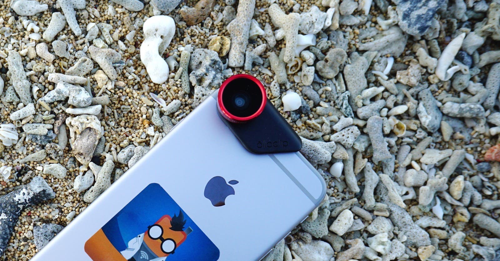 Olloclip Kameraobjektiv am Mobile Geeks iPhone