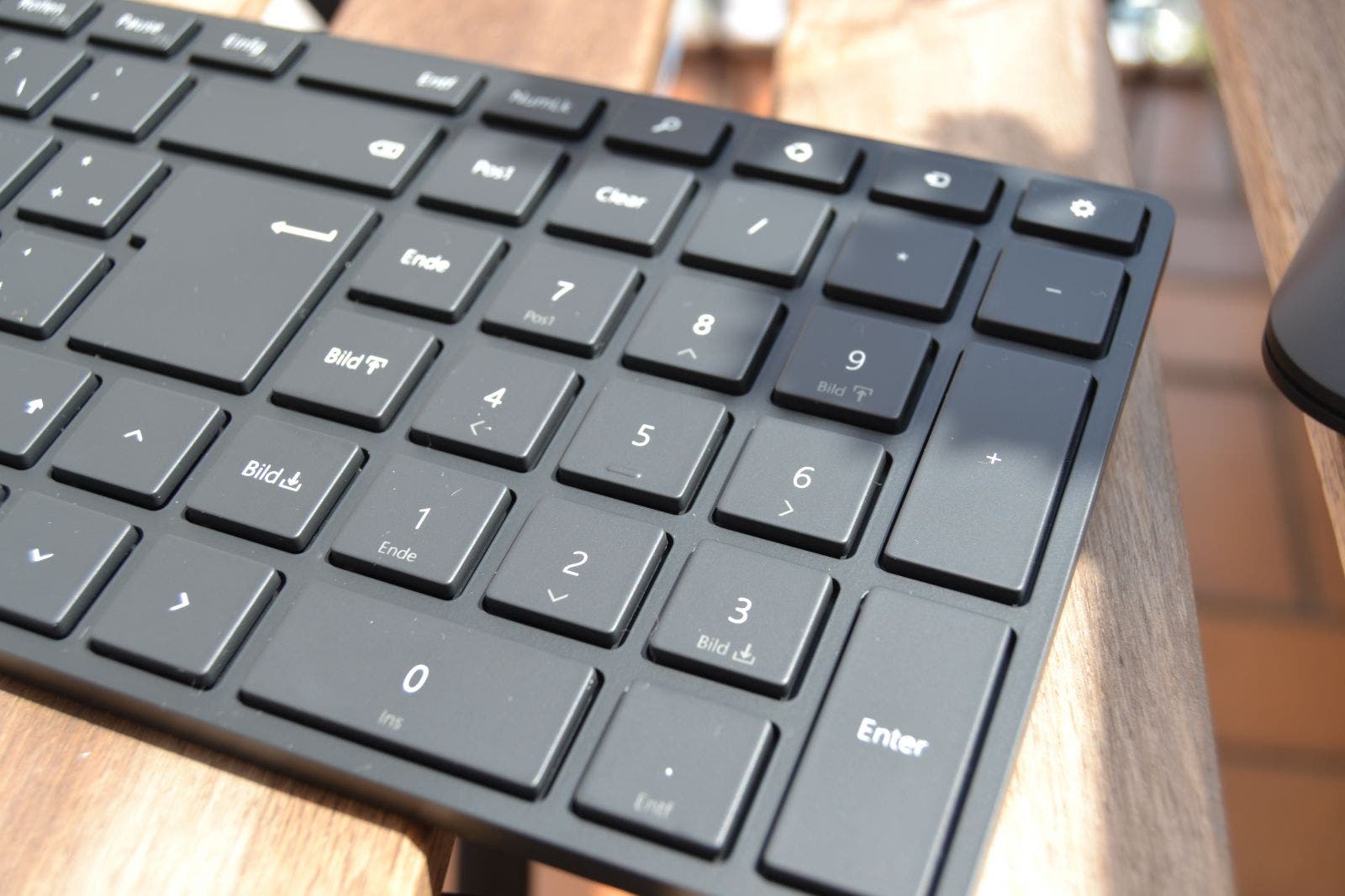 Microsoft Designer Bluetooth Desktop - Tastatur Ziffernblock