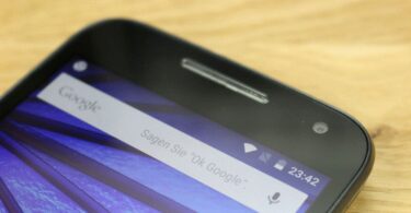 Motorola Moto G 2015: Obere Hälfte