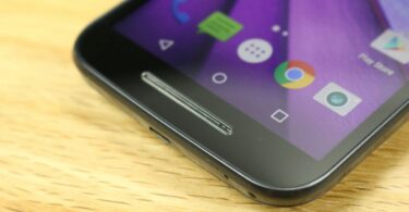 Motorola Moto G 2015: Front-Speaker unten