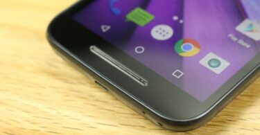 Motorola Moto G 2015: Front-Speaker unten