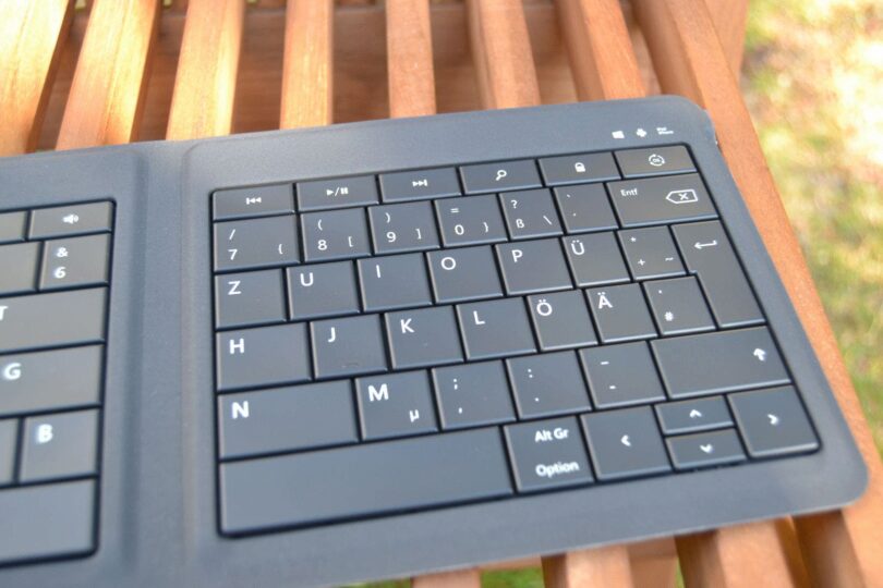 Universal Foldable Keyboard rechte Seite