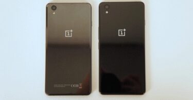 OnePlus X, beide Rückseiten