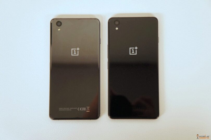 OnePlus X, beide Rückseiten