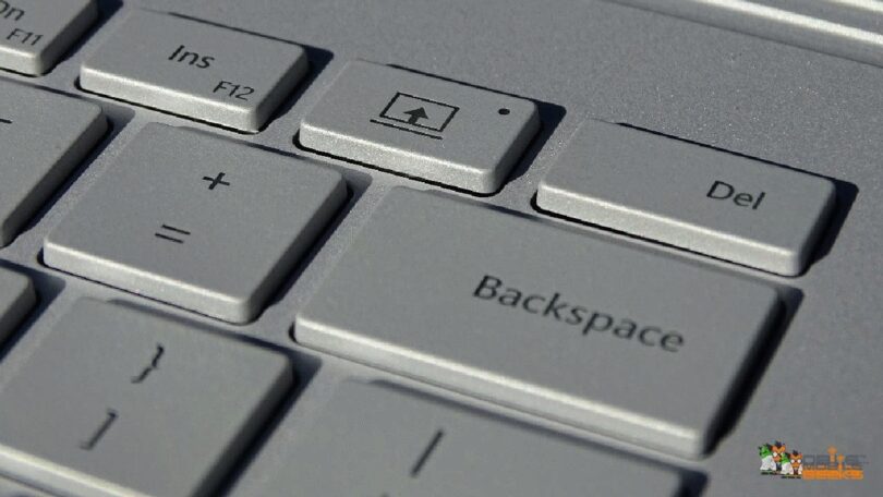 Microsoft Surface Book Tastatur Close up