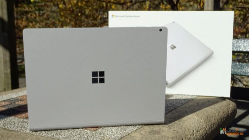 Microsoft Surface Book Rückseite