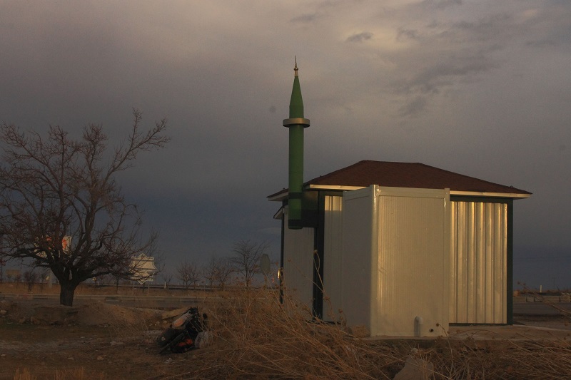 Kleine Moscheen bieten Peter Richter oft einen Fluchtort im kalten türkischen Winter