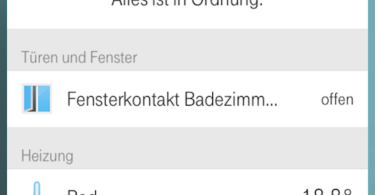 Qivicon Smart Home Fensterkontakt Heizung