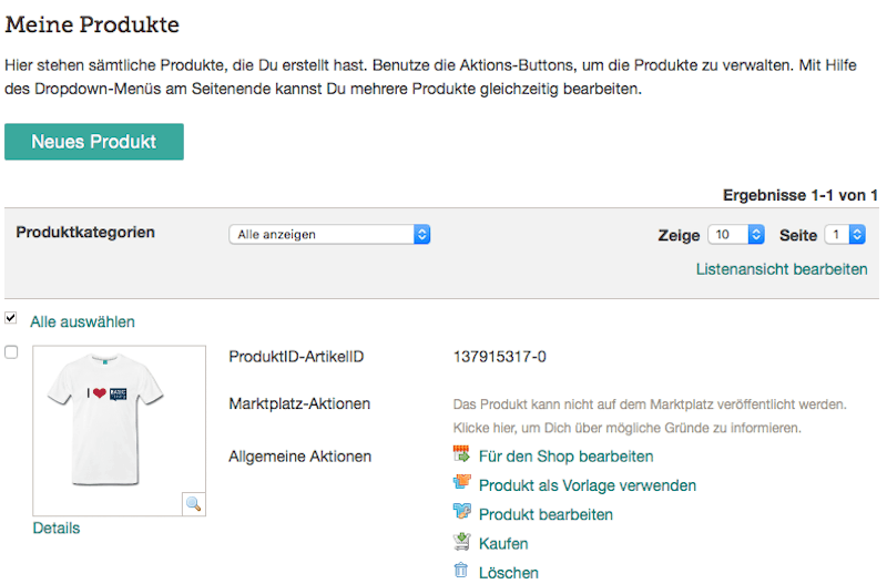 Mit Spreadshirt zum eigenen in unter drei Minuten