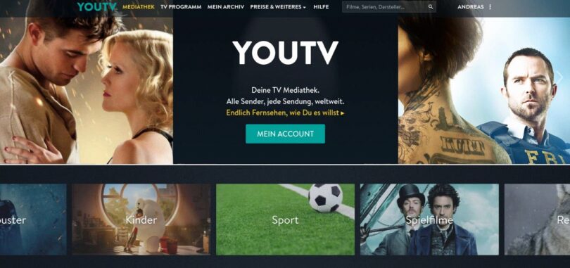 YouTV Online-Videorekorder