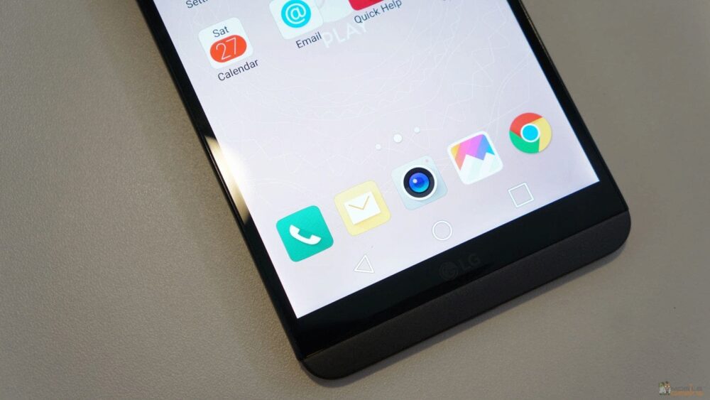LG V20 - untere Front