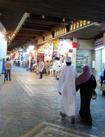 Traditionelle Kleidung in Oman