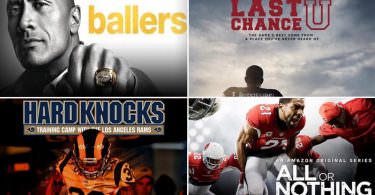 Football NFL Serien Ballers Last Chance U Hard Knocks All or Nothing