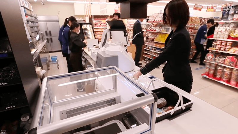 RejiRobo Amazon Go Lawson