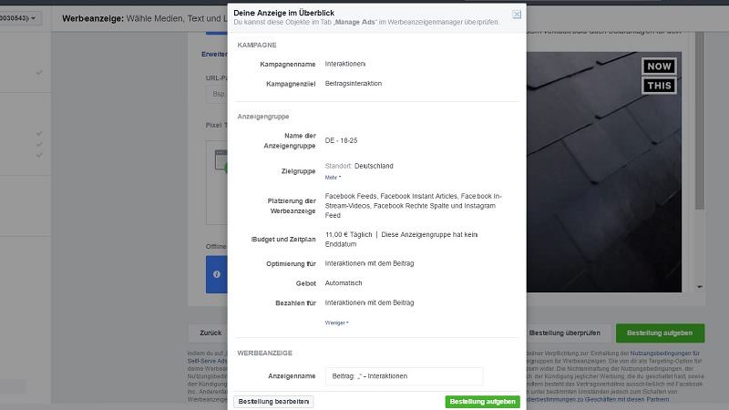 Facebook, Facebook-Werbung, Facebook-Anzeige, Social Media, Social-Media-Werbung