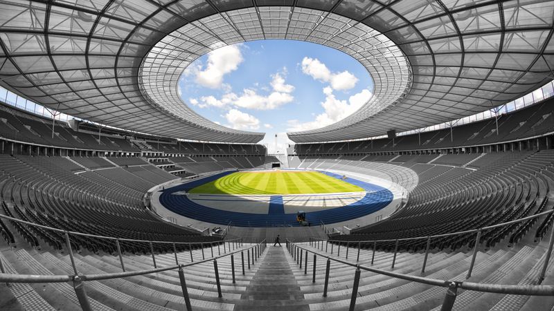 Hertha BSC will bis 2025 eine reine Fußballarena mit 55.000 Plätzen im Olympiapark errichten