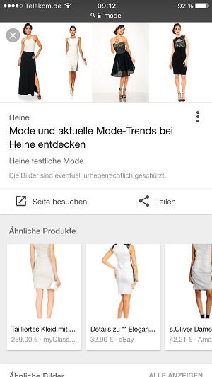 Google, Ähnliche Produkte, Similar Items, SEA, SEO