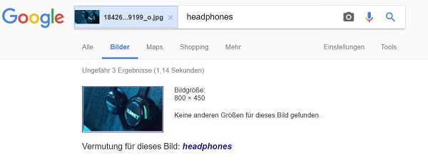 Google, Suche, Original, Bildquelle