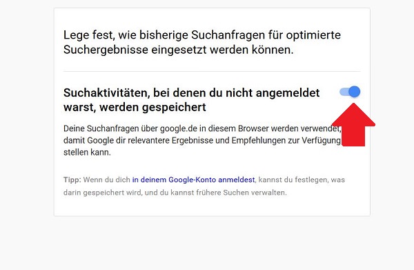 Google, Ad Tracking, Daten