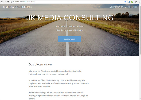 Gewusst Wie Kostenlose Mini Websites Mit Google My Business Erstellen