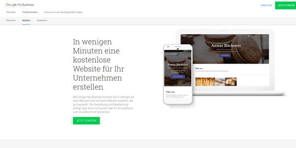 Gewusst Wie Kostenlose Mini Websites Mit Google My Business Erstellen