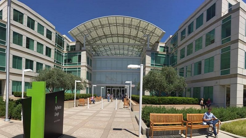 Apple, Apple Campus, Apple Park, Cupertino, Apple-Rundgang