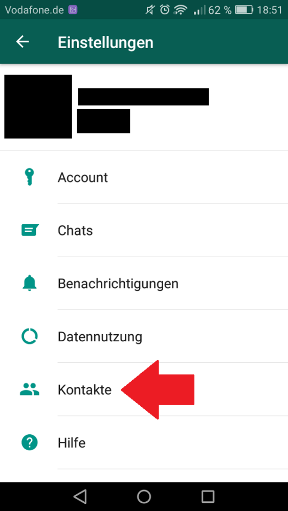 WhatsApp, WhatsApp-Kontakte, WhatsApp-Kontakte wiederherstellen