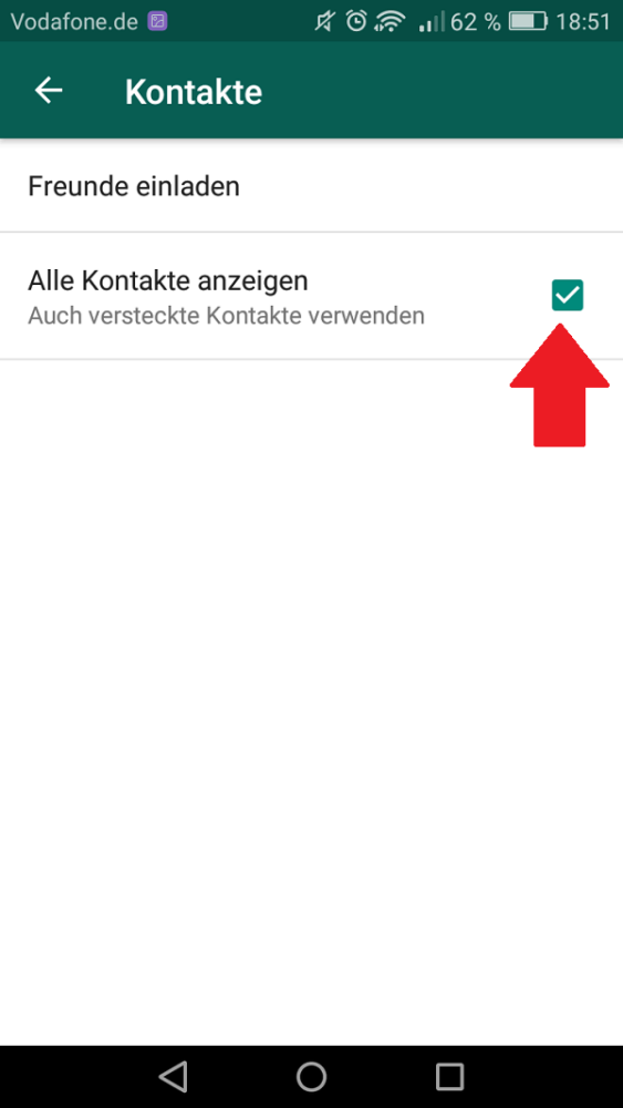 WhatsApp, WhatsApp-Kontakte, WhatsApp-Kontakte wiederherstellen