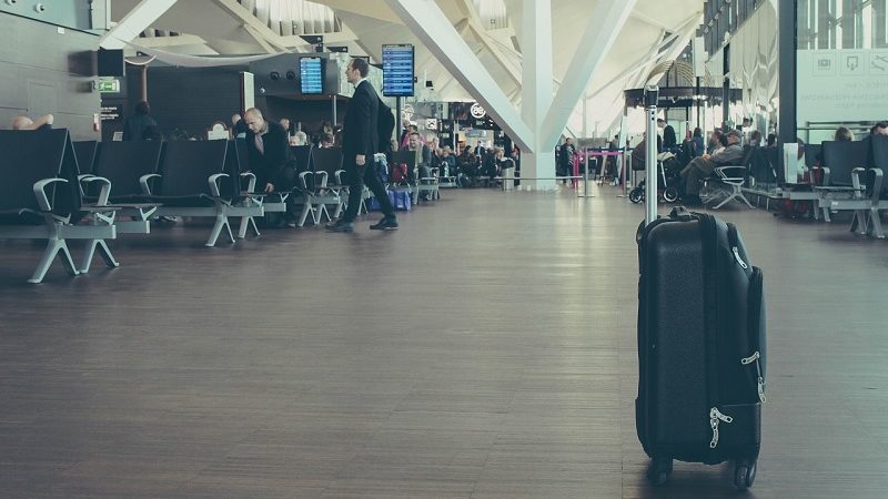 Modobag smarter Koffer Flughafen