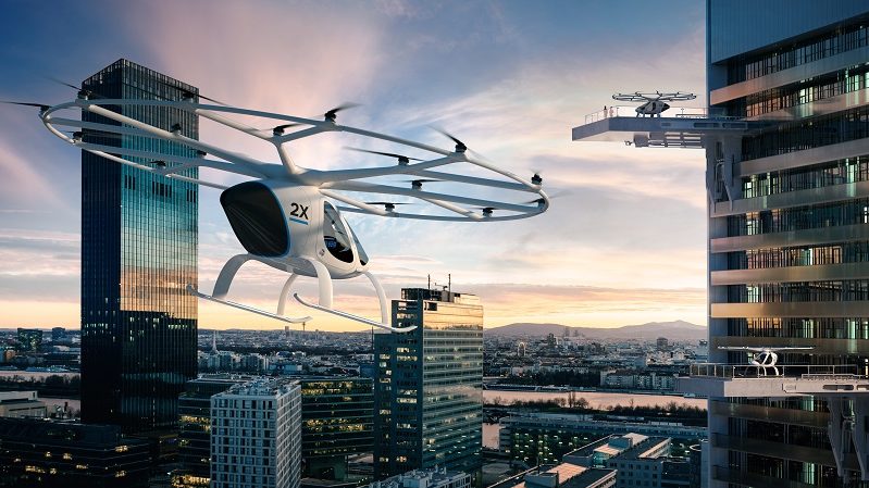 Volocopter Innenstadt