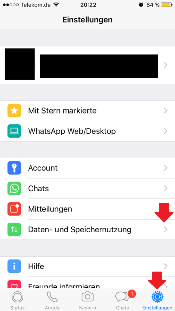  Messenger, WhatsApp Dateien