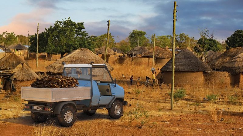 aCar TU München Dorf Afrika