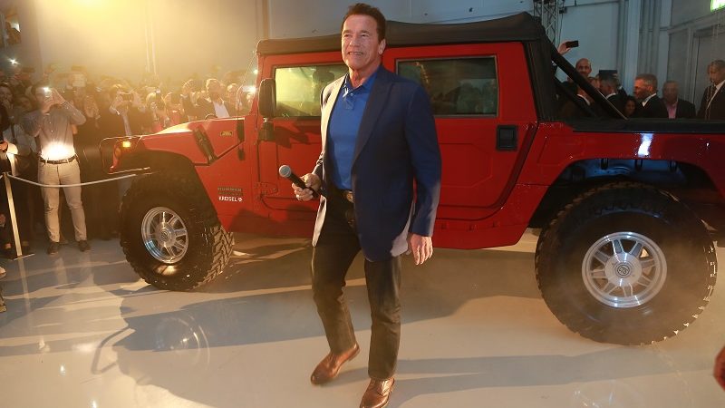 Hummer 4 Arnold Schwarzenegger Kreisel Electric