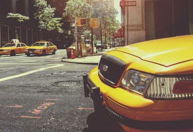 Uber, Taxi, New York, iPhone Screen