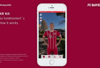 Augmented Reality: FC Bayern launcht eigene Lösung