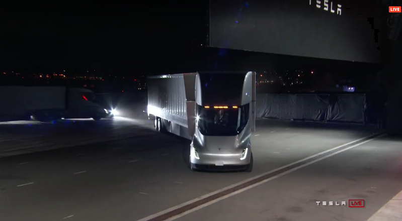 Tesla Semi Truck Eröffnung