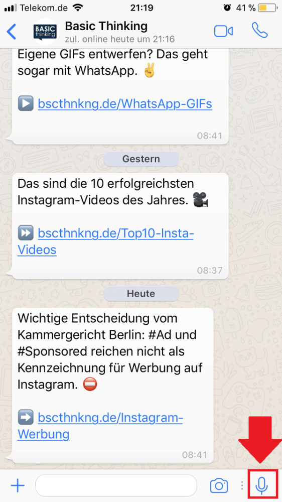 WhatsApp, Sprachnachricht, Audio, WhatsApp-Sprachnachrichten