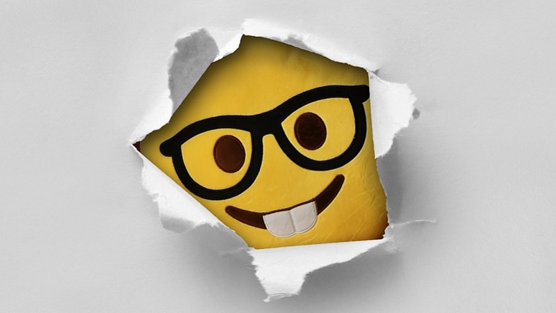 Emoji, Emojis, Smiley, Smileys. Nerd